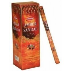 Благовония Krishan Amber - Sandal, аромапалочки, 8 шт.